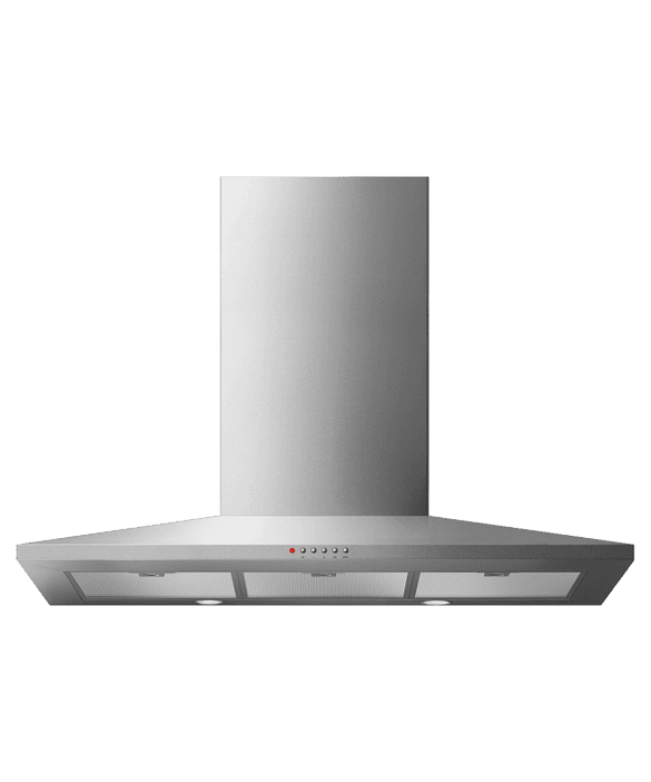Technician servicing kitchen range hood extraction system